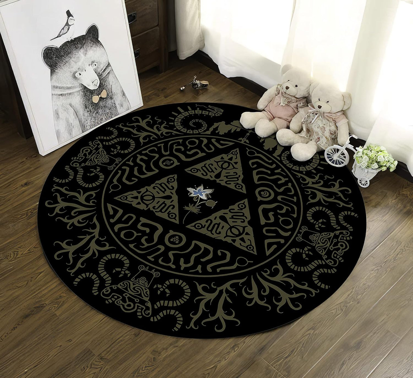 Gamer Room Round Rug: Transform Your Space 