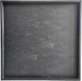 20 x 20 in Luxury Leather Square Oversized Service Tray - Stylish