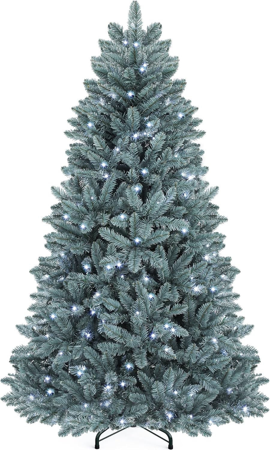 YITAHOME Prelit Blue Spruce Christmas Tree for Holiday Cheer
