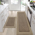 Kitchen Rugs and Mats Set of 2 Non-Slip Runner and Mat - Extra