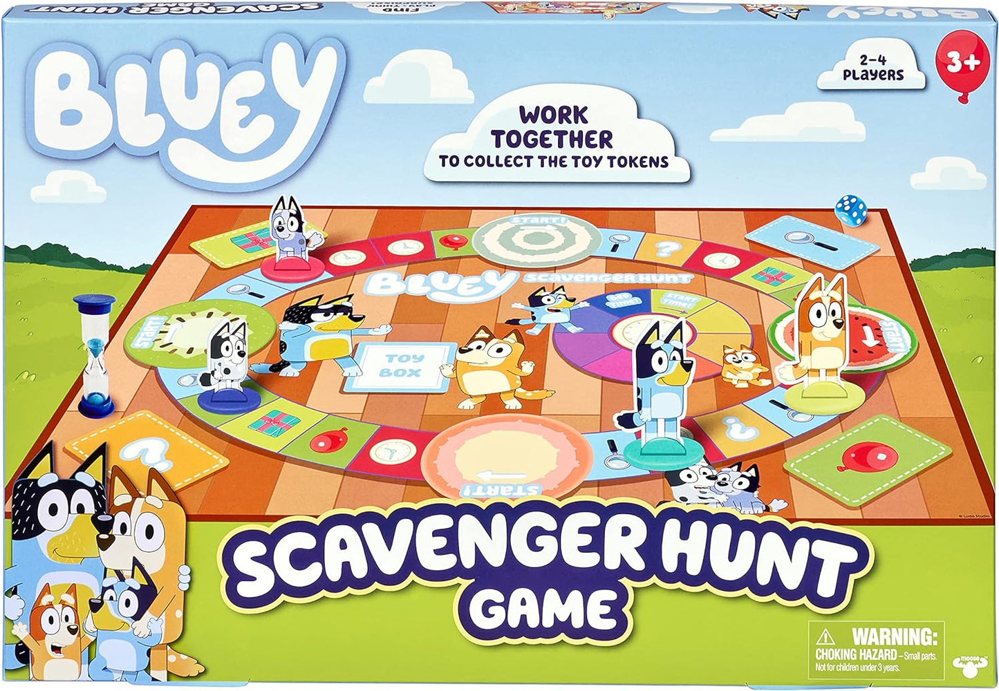 Bluey Scavenger Hunt Game - Fun Adventure for Kids!