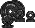 CAP Barbell 2-Inch Olympic Cast Iron Plate Set - Durable Strength Kit