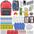 Ready America 72 Hour Deluxe Emergency Kit for 4 People - 3 Day Go-Bag