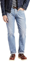 Levi's Men's 505 Regular Fit Jeans - Straight, Durable Everyday Wear