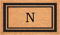 All-Season Calloway Mills 24x48 Monogram Doormat for Home Decor