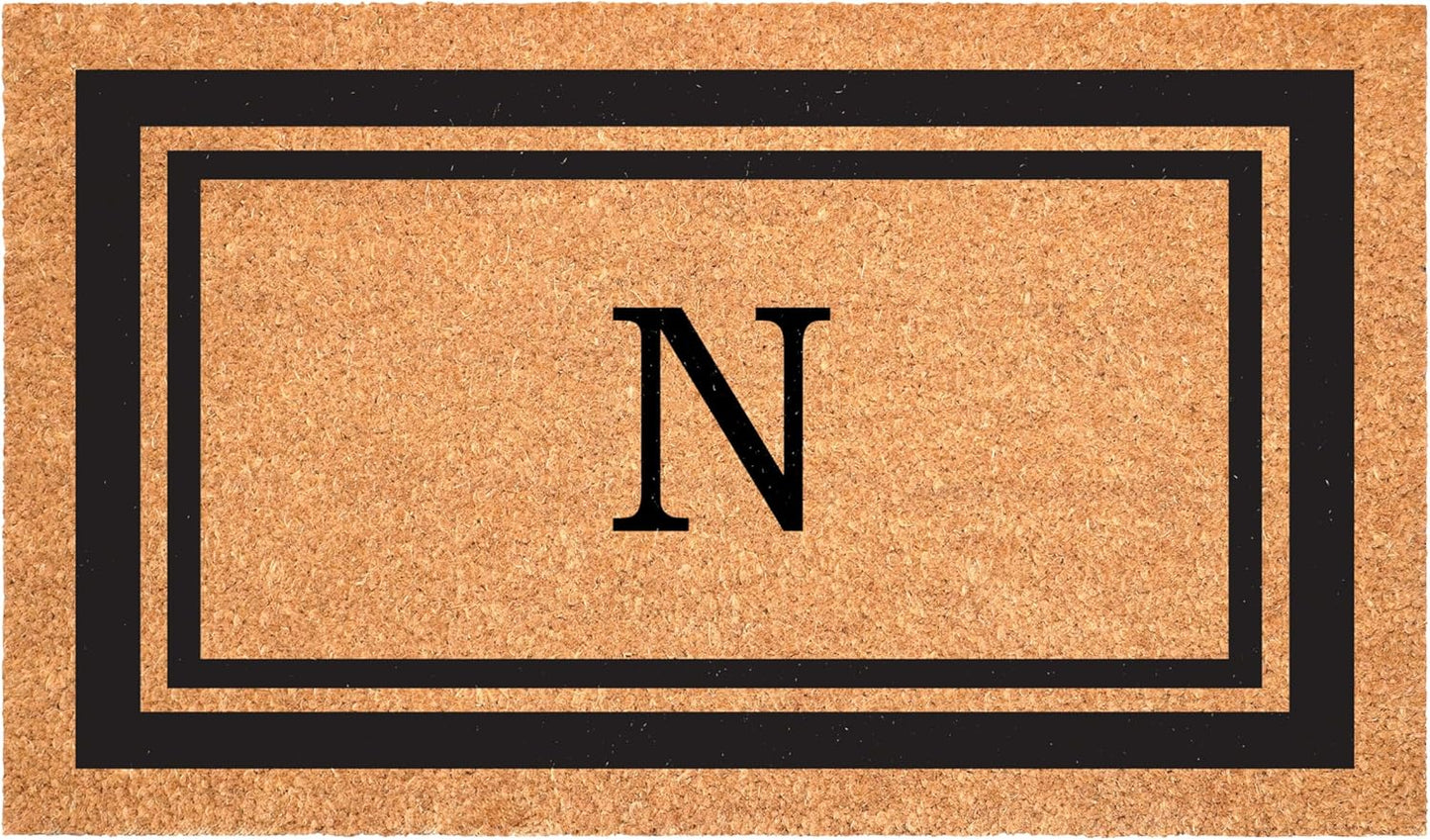 Calloway Mills Monogram Doormat 24in x 48in for All Seasons