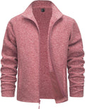 TACVASEN Men's Fleece Jacket Full Zip Lightweight Casual Warm Coat it
