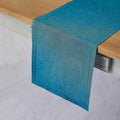 Solino Home Linen Table Runner 14 x 90 in - Chambray Teal