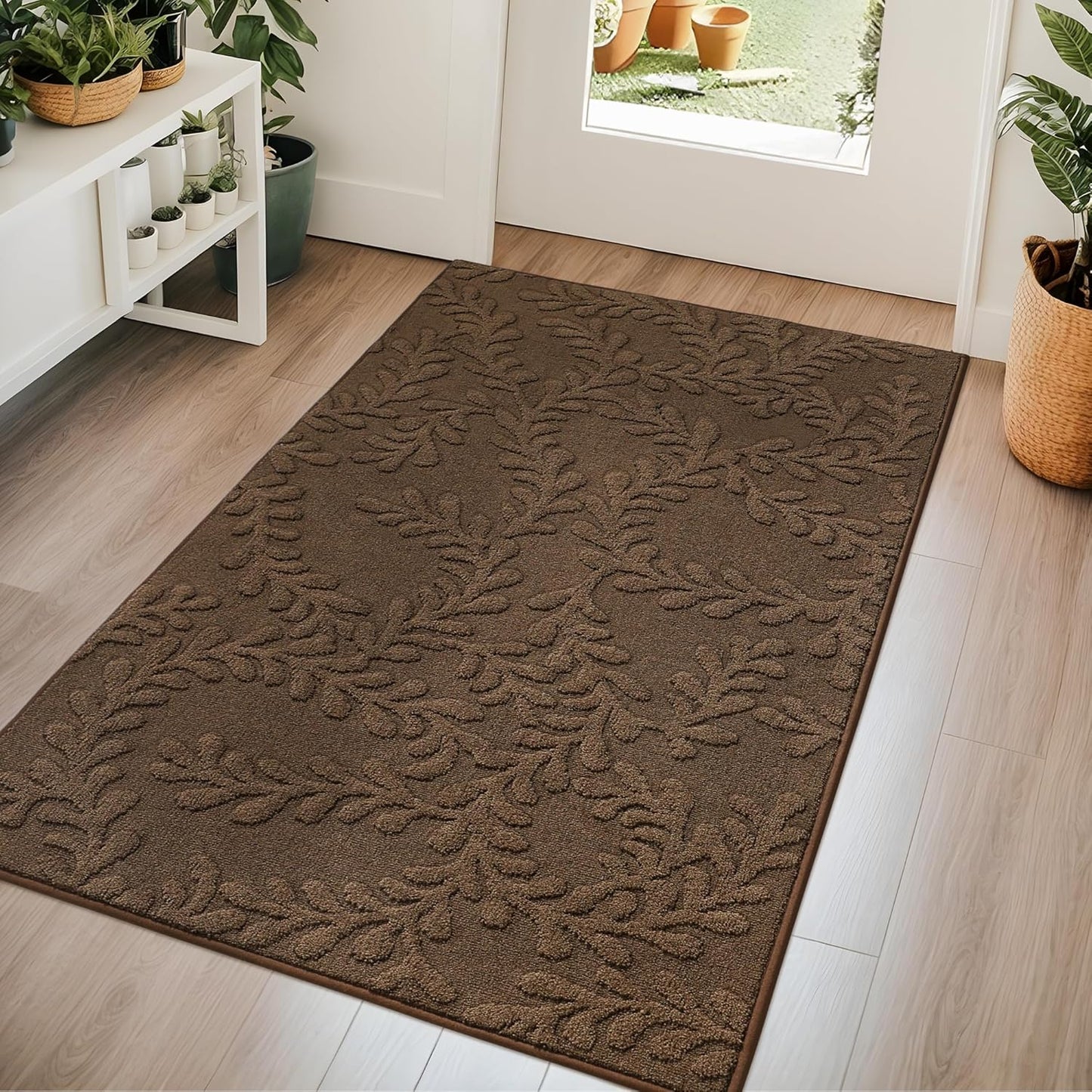 BEQHAUSE Door Mats 36x60 - Stylish Non-Slip Indoor Rugs