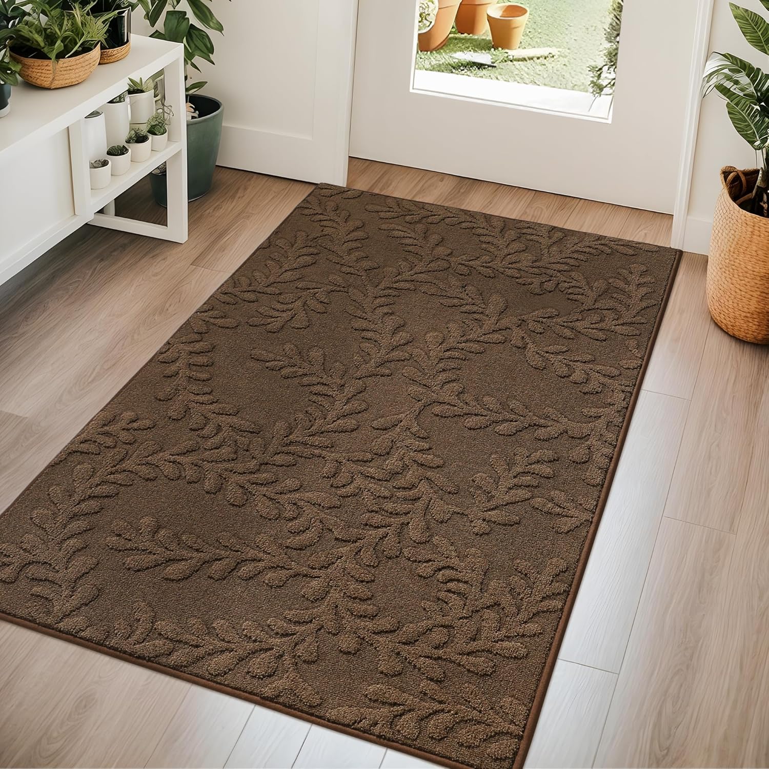 BEQHAUSE Door Mats 36x60 - Stylish Non-Slip Indoor Rugs