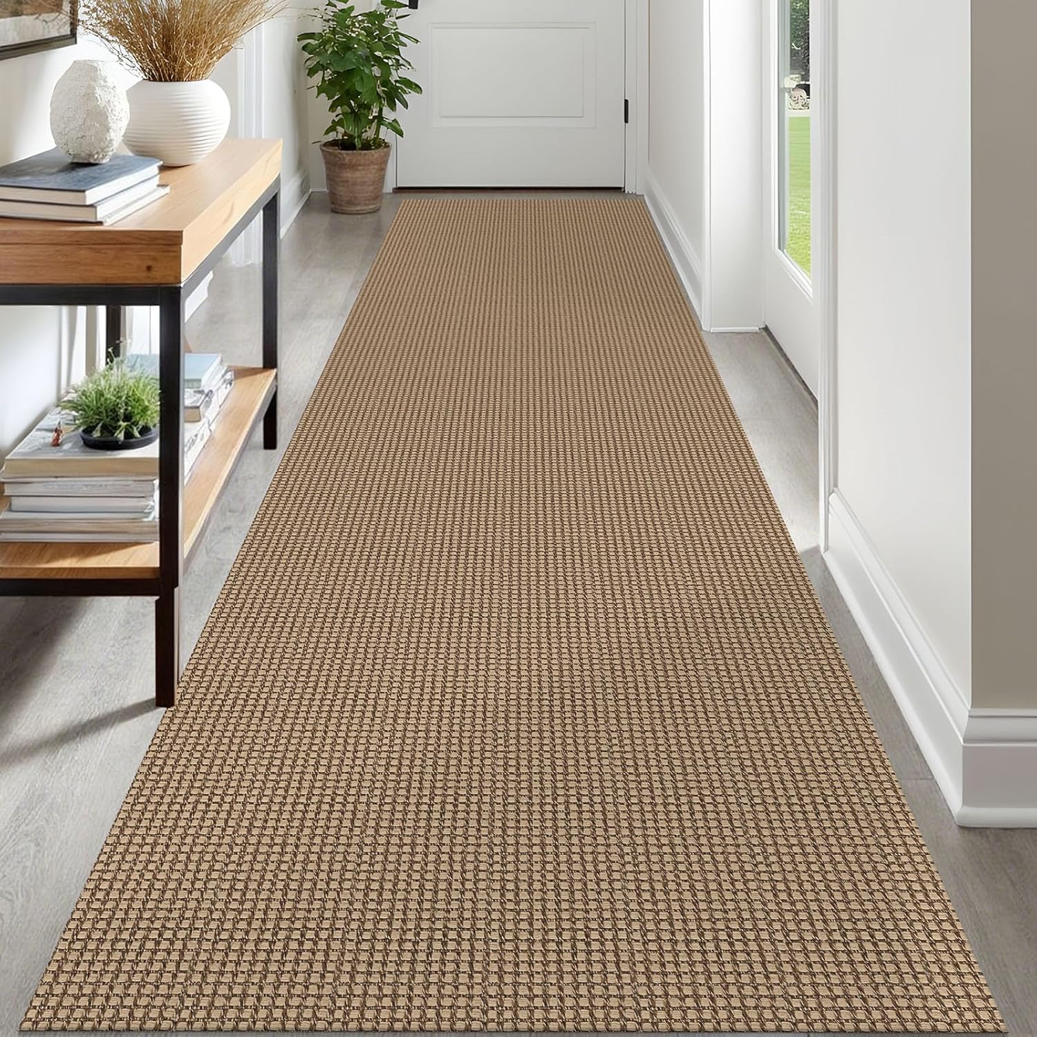 IOHOUZE Washable Runner Rug 3x12 Non Slip for Hallway Use