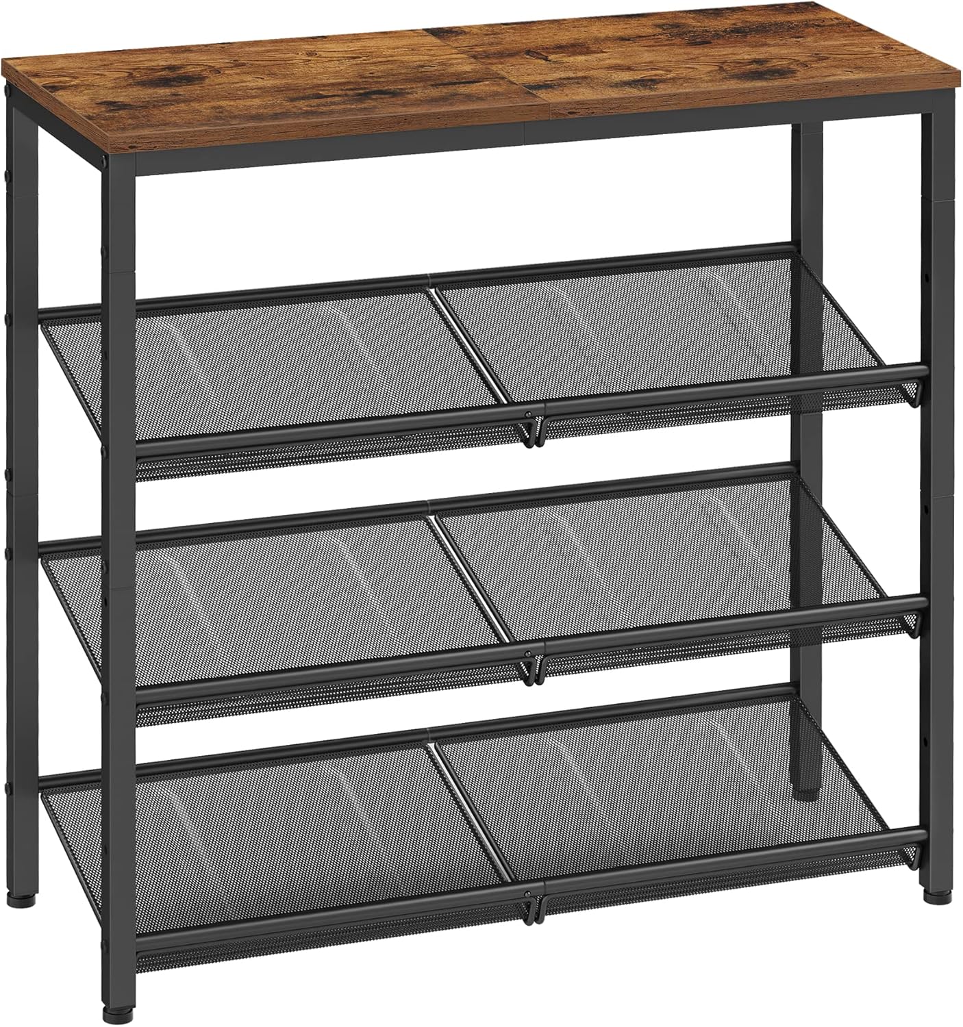 VASAGLE 4-Tier Shoe Rack Organizer for Entryway Storage Needs