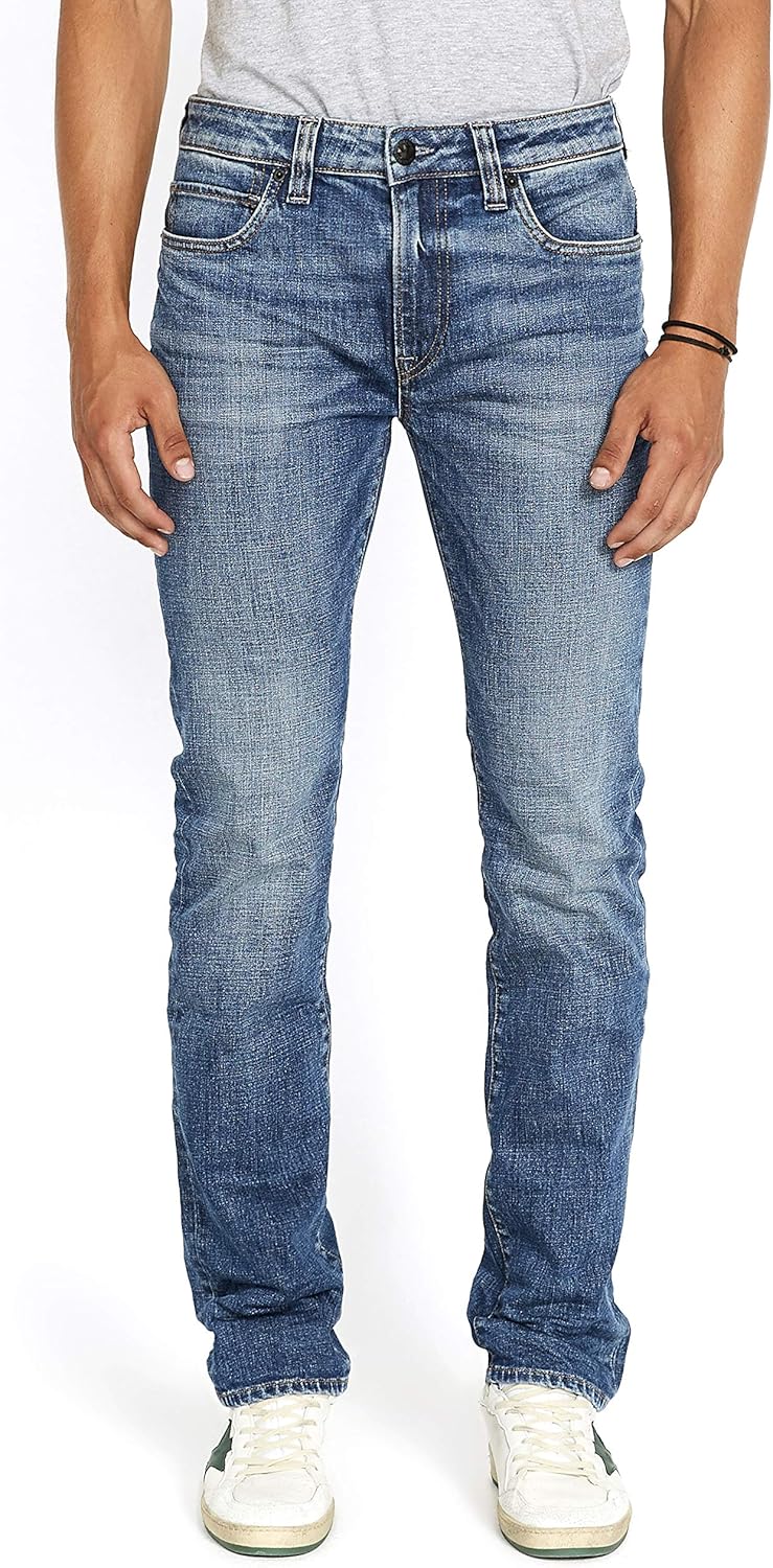 Buffalo David Bitton Men's Straight Six Jeans for Classic Style