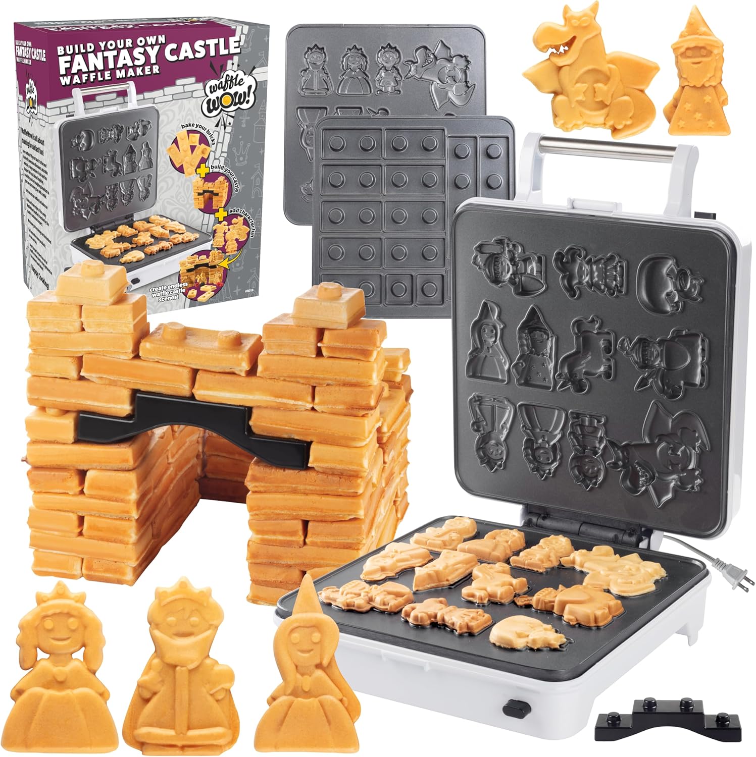 Castle Waffle Maker - Build Edible Castles!
