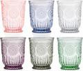 Yungala Multi-colored Small Drinking Glasses - Vibrant 6-Piece Set