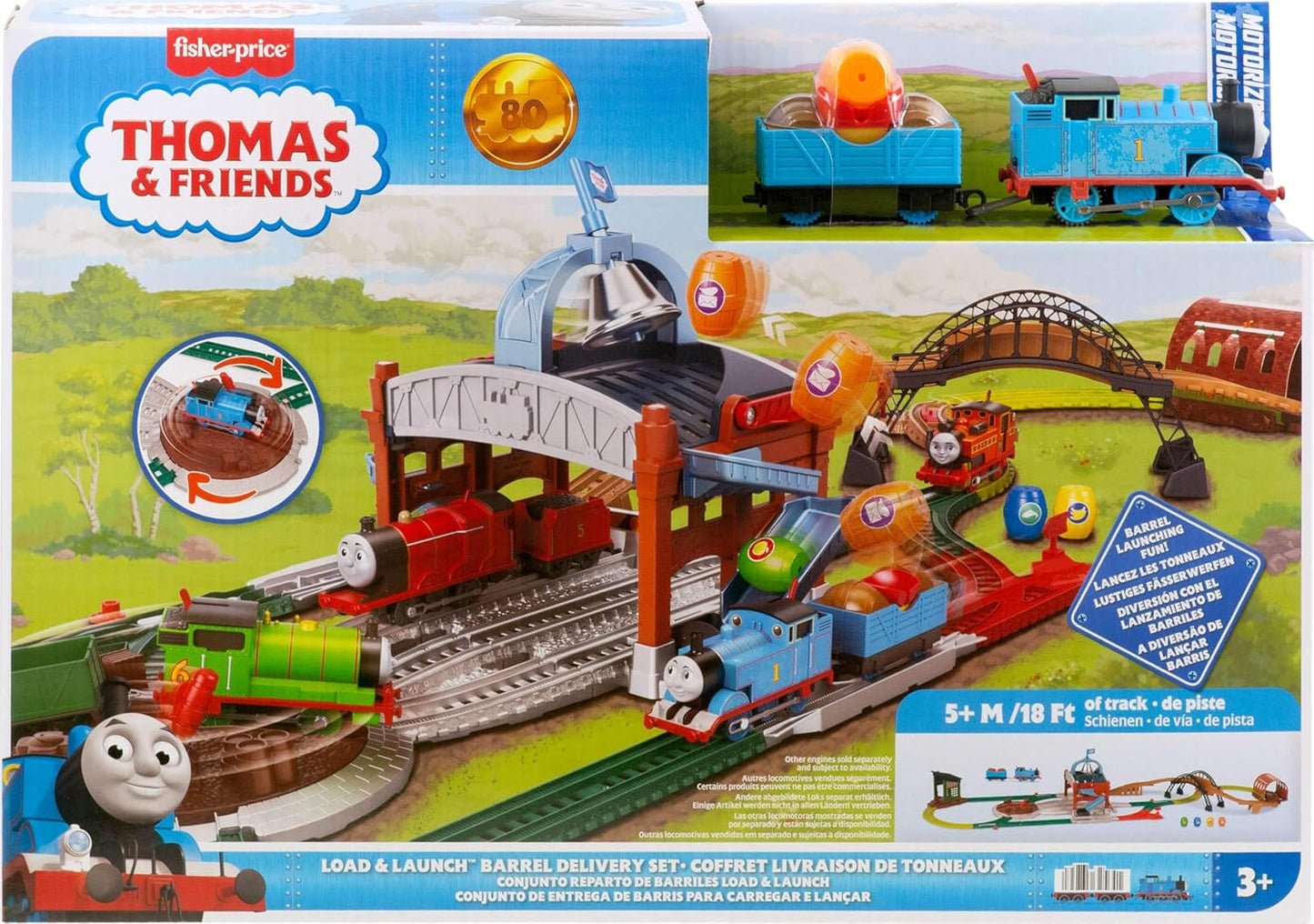 Thomas & Friends Toy Train Playset for Endless Fun Adventures