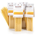 Gusta Bucatini Pasta Noodles - Authentic Italian Bucatini - Al Dente
