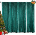 Hahuho Hunter Sequin Backdrop Curtain for Parties and Events