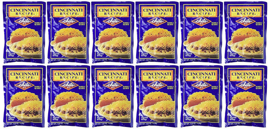 12 Pack Cincinnati Chili Mix for Authentic Flavorful Dishes