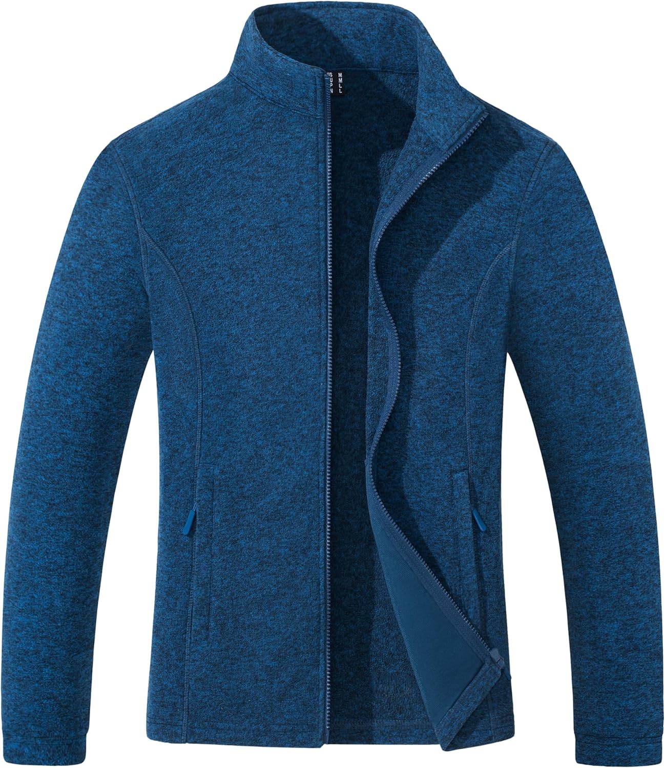 MAGCOMSEN Fleece Jacket for Women - Warm Zip Up Winter Wear
