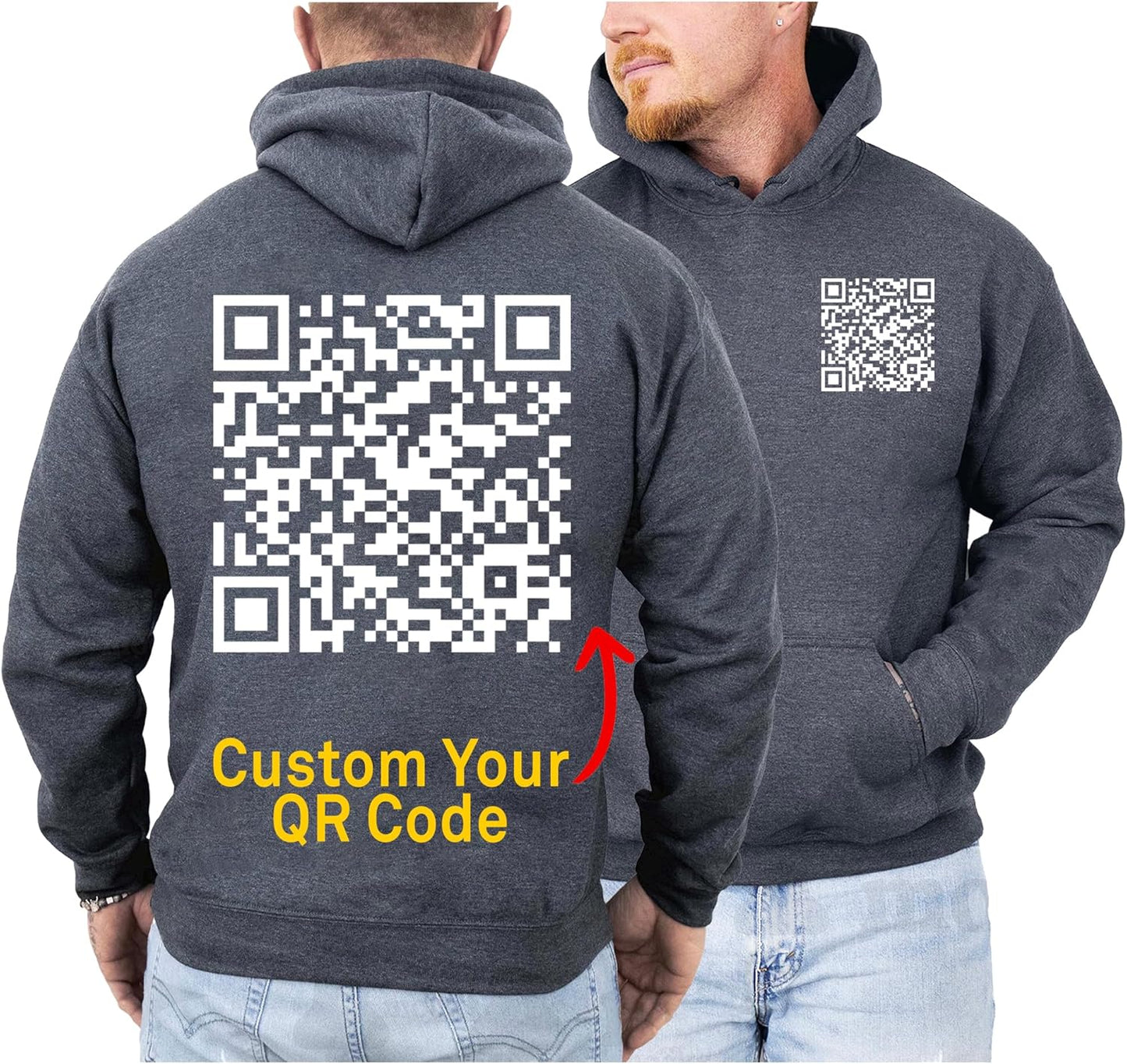 Personalized Photo Hoodie - Unique Valentine's Gift