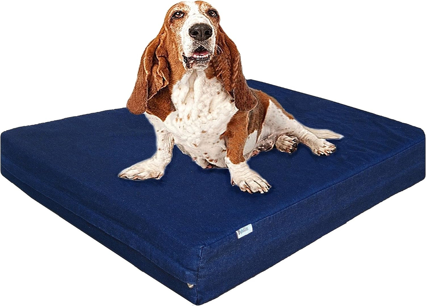 Large Orthopedic Memory Foam Dog Bed for Comfort and Support