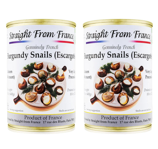 Genuine Helix Pomatia Canned Escargots Snails from France