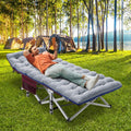 ABORON Folding Camping Cot for Adults with Heavy Duty Design