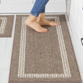 Kitchen Rugs Non-Slip 20x30/20x48 in Thick Polypropylene - Machine