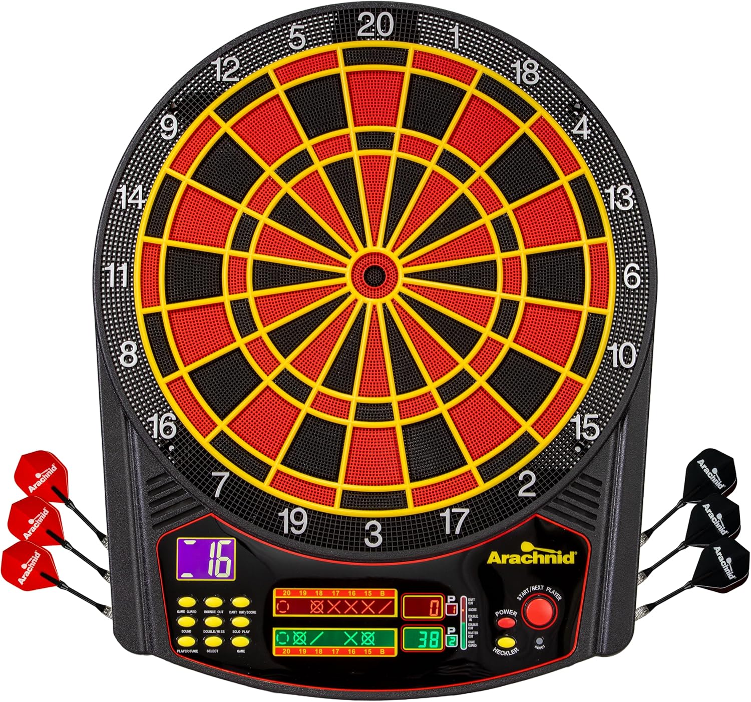 Arachnid Cricket Pro 450 Electronic Dartboard for Endless Fun