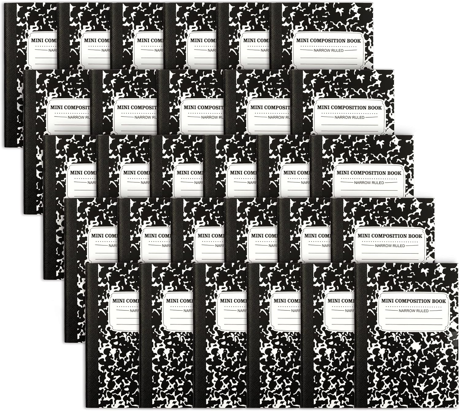 Feela Mini Composition Notebook Pack - Perfect Portable Size!
