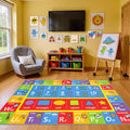 KC Cubs 5x7 ABC Alphabet Numbers & Shapes Rug - Educational Play Mat