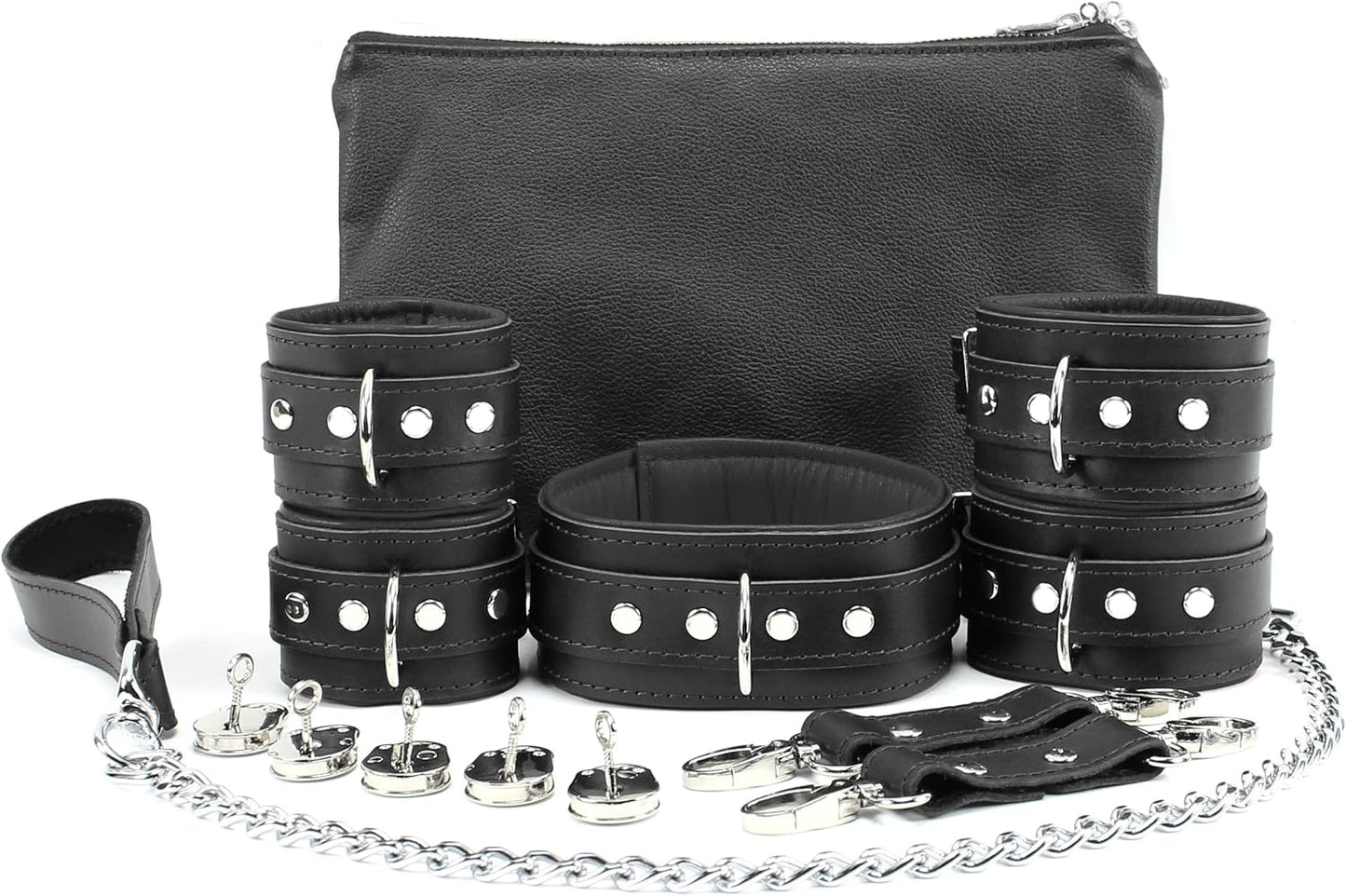 Madison Set Wrist and Ankle Cuffs - Premium BDSM Gear for Couples