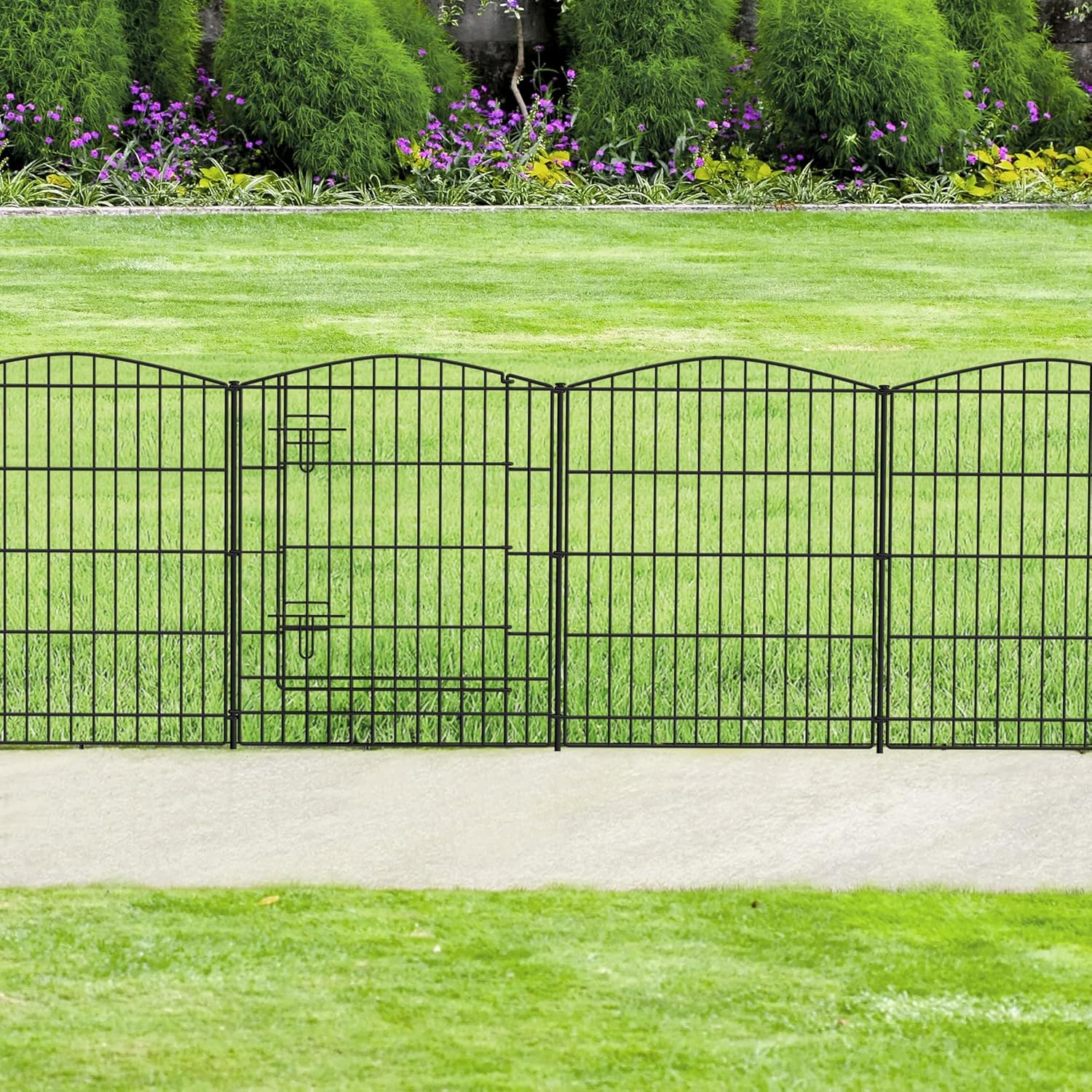 Decorative Garden Fence Panels for Outdoor Yard and Patio Use
