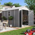 UDPATIO Outdoor Storage Shed 7.5x10.7 FT for Your Backyard