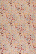 INES Multi Machine Washable Rug 7.5 x 9.5 ft - Yellow Floral Pattern