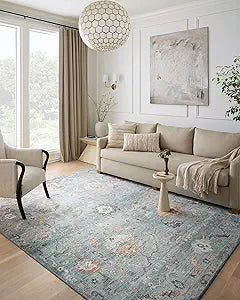 Loloi II Margot Collection Denim Accent Rug for Stylish Spaces