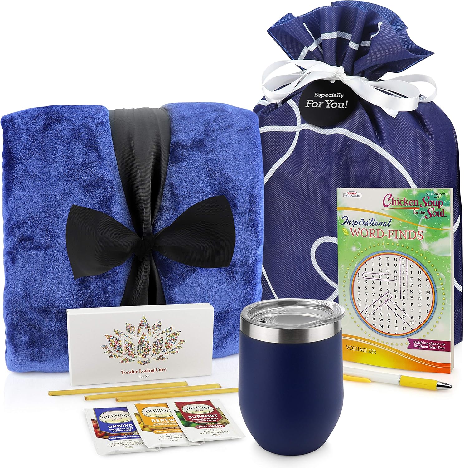 Get Well Soon Gifts for Women & Men - Care Package Set