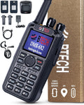 BTECH DMR-6X2 Dual Band Two-Way Radio with USB-C Battery