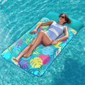 SLOOSH XL Fabric Covered Pool Lounger - Ultra Comfort Floating Mat