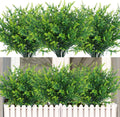 Artificial Lavender Bundles Outdoor Faux Greenery - Lifelike Magenta