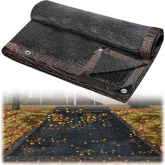 Heavy-Duty Fine Mesh Pool Leaf Net Cover for 40x20ft Pools