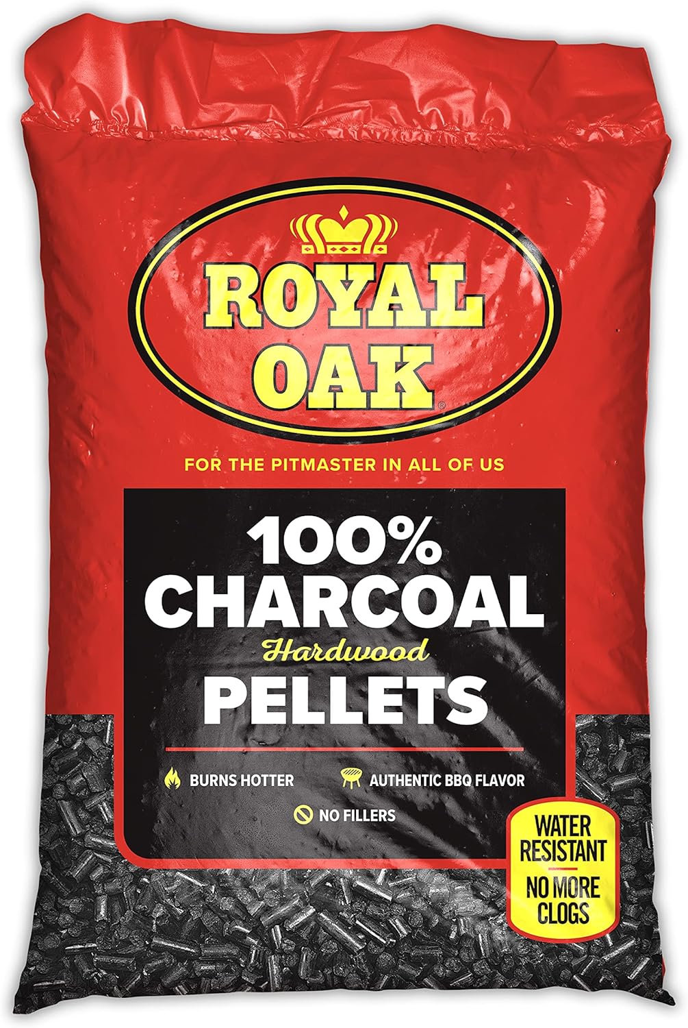 Royal Oak 100 Percent Charcoal Hardwood Pellets for BBQ Flavor