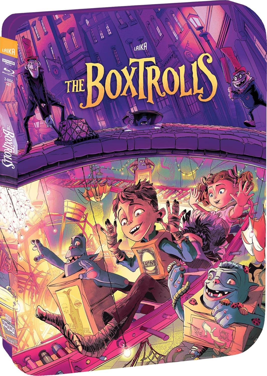 The Boxtrolls Limited Edition Steelbook 4K Ultra HD Blu-ray Review