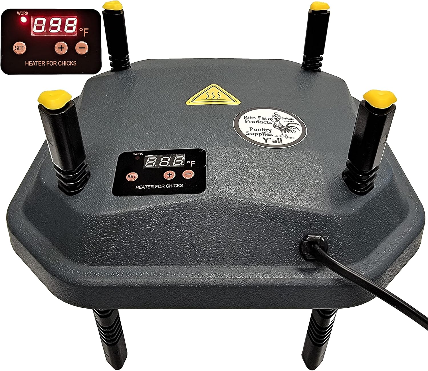 Adjustable Heat Plate for Chick Brooder