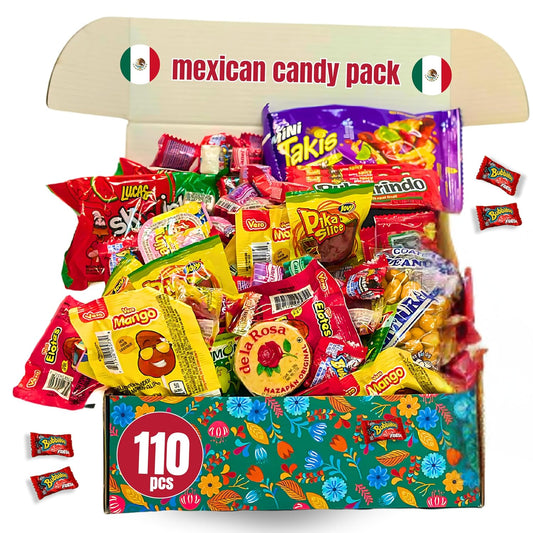 Mexican Candy Box Variety Pack with Duvalin and Salsaghetti