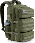 Military Tactical Backpack 50L for Men Dark Green - Durable 3-Day