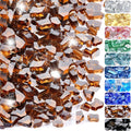 RUOJAS 20 Pounds Fire Glass for Fire Pit and Fireplace
