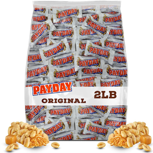 PayDay Peanut and Caramel Snack Size Candy Bars by Sweetsome