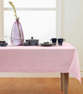 Linen Tablecloth 60 x 132 Inch Bubblegum Pink for Halloween
